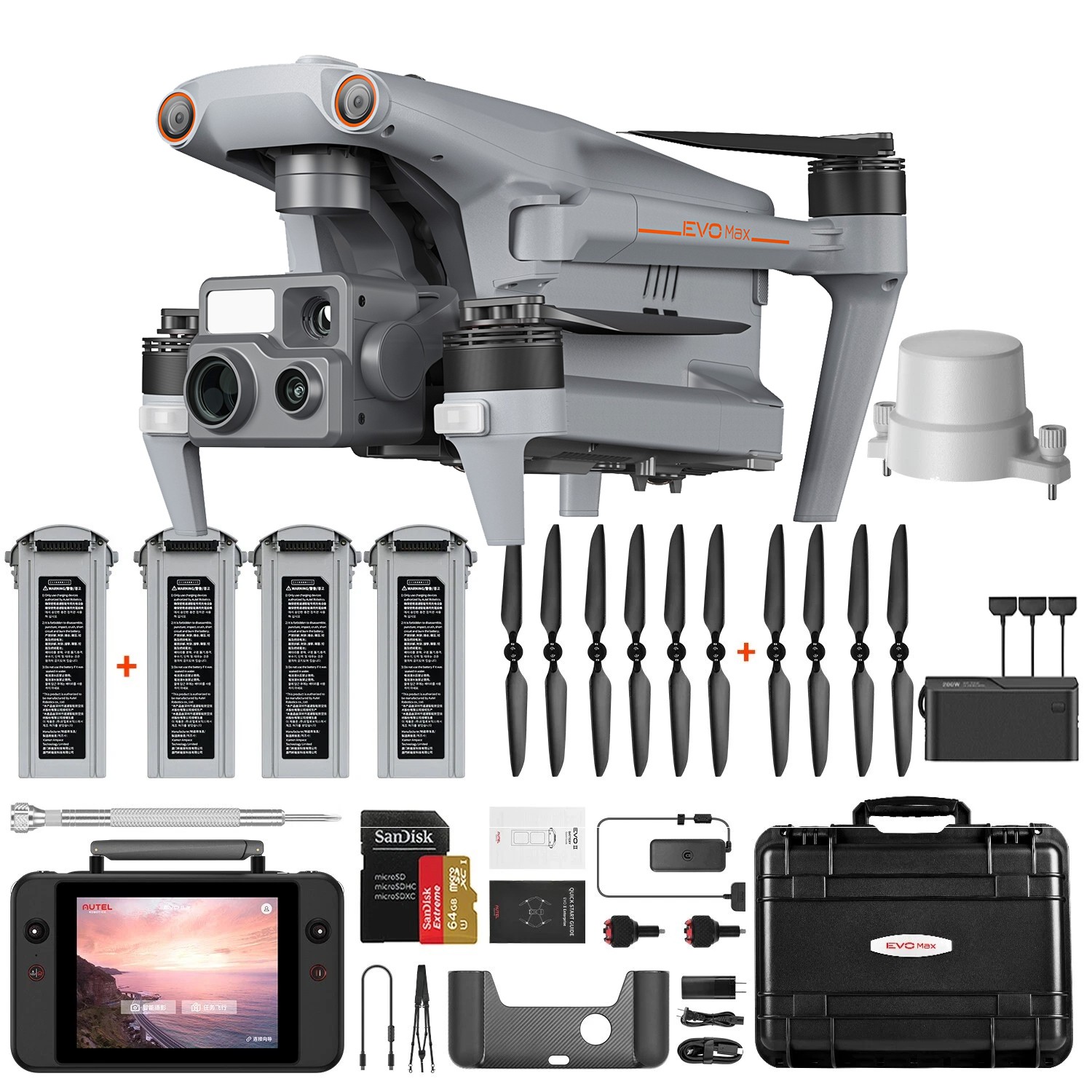 Autel Robotics EVO Max 4T V2 módulo RTK + Kit 3 baterias