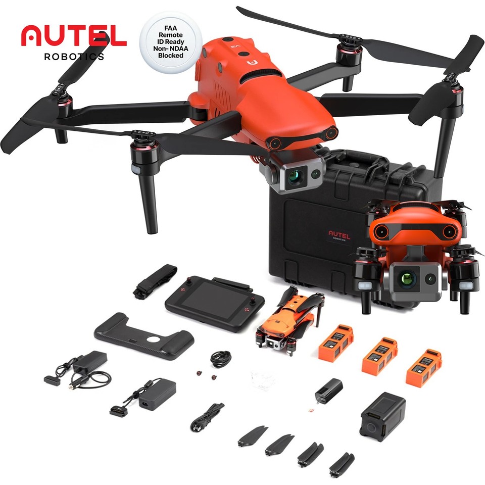 Autel EVO 2 Dual 640T V3 Enterprise Completo + Kit 3 Baterias