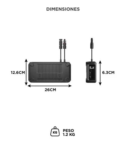 Cargador Súper Rápido Para Vehículos Solar DJI Power 1800W - Imagen 3